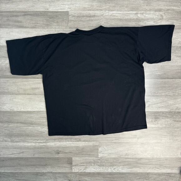 Vintage Beach Bum Florida Puff Print Black T-Shirt One Size - Picture 5 of 5